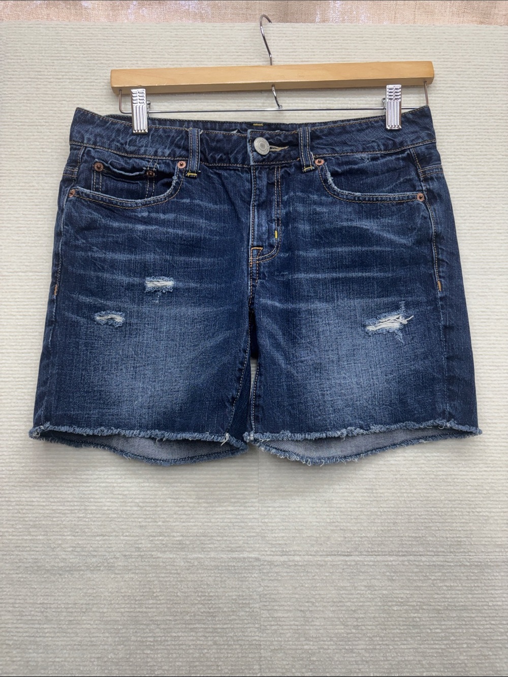 American Eagle | 2 Dark Blue Distressed Denim Women’s Shorts